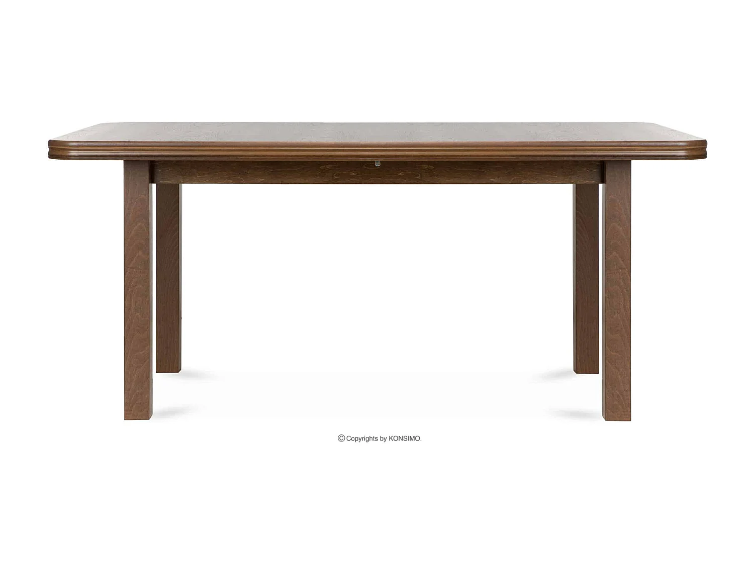 Klappbarer Esstisch  - Dunkelbraun - COSPE