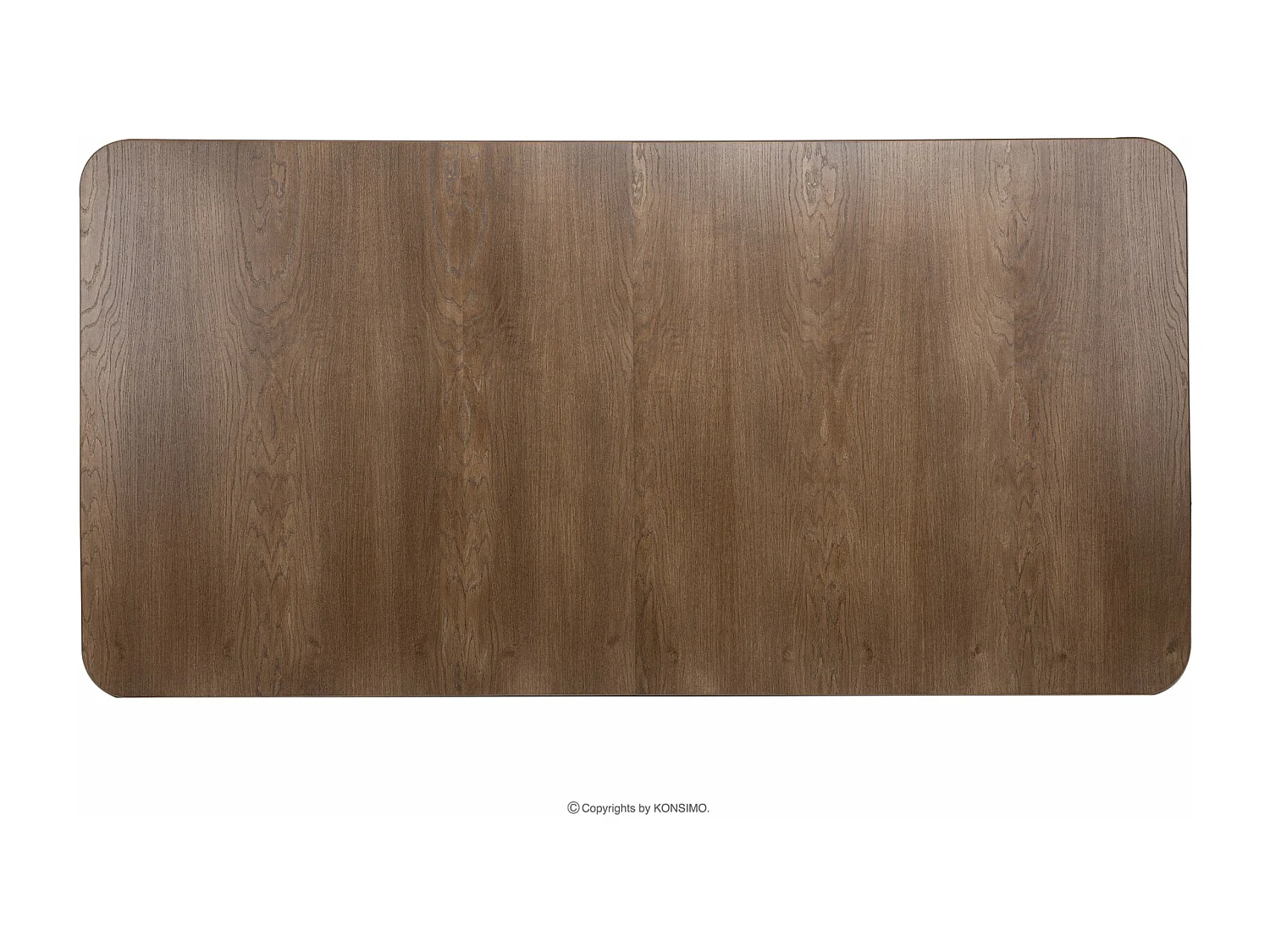 Klappbarer Esstisch  - Dunkelbraun - COSPE