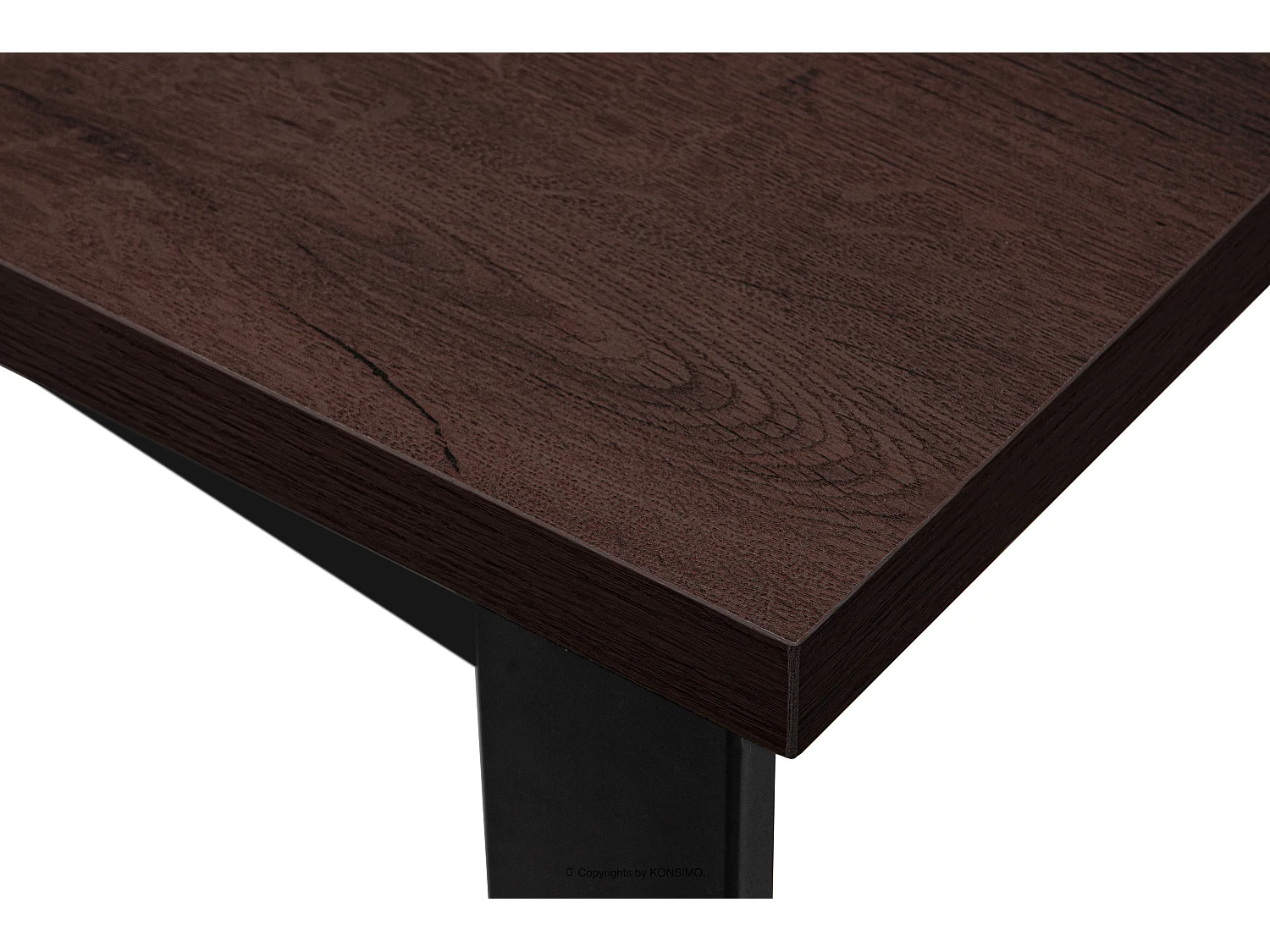 Klappbarer Esstisch  - Kastanienbraun - CETO