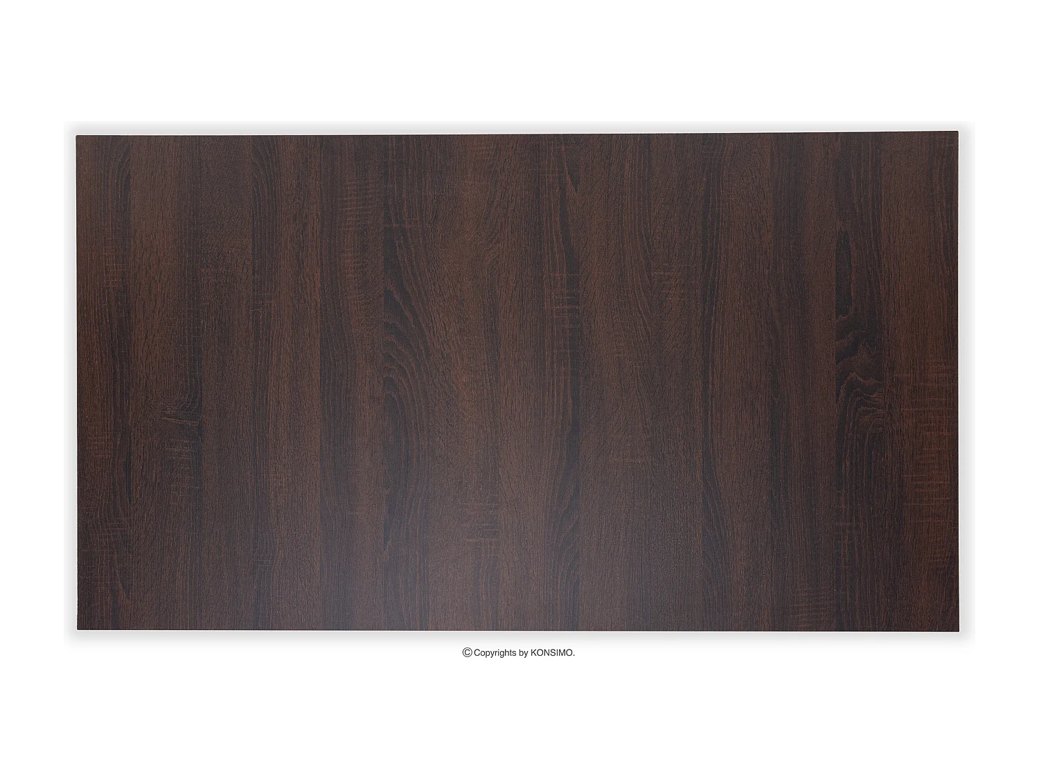 Klappbarer Esstisch  - Kastanienbraun - CETO