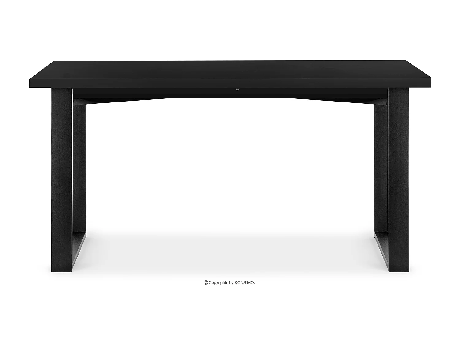 Klappbarer Esstisch  - Schwarz - CETO