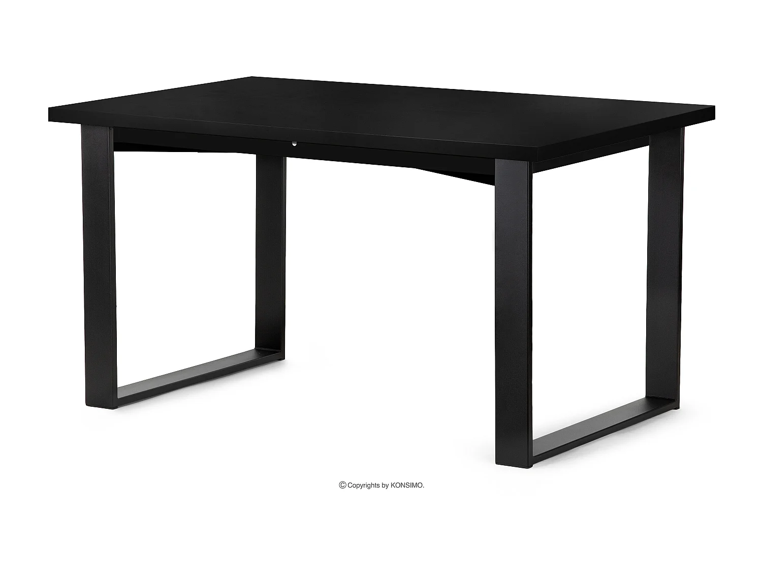 Klappbarer Esstisch  - Schwarz - CETO