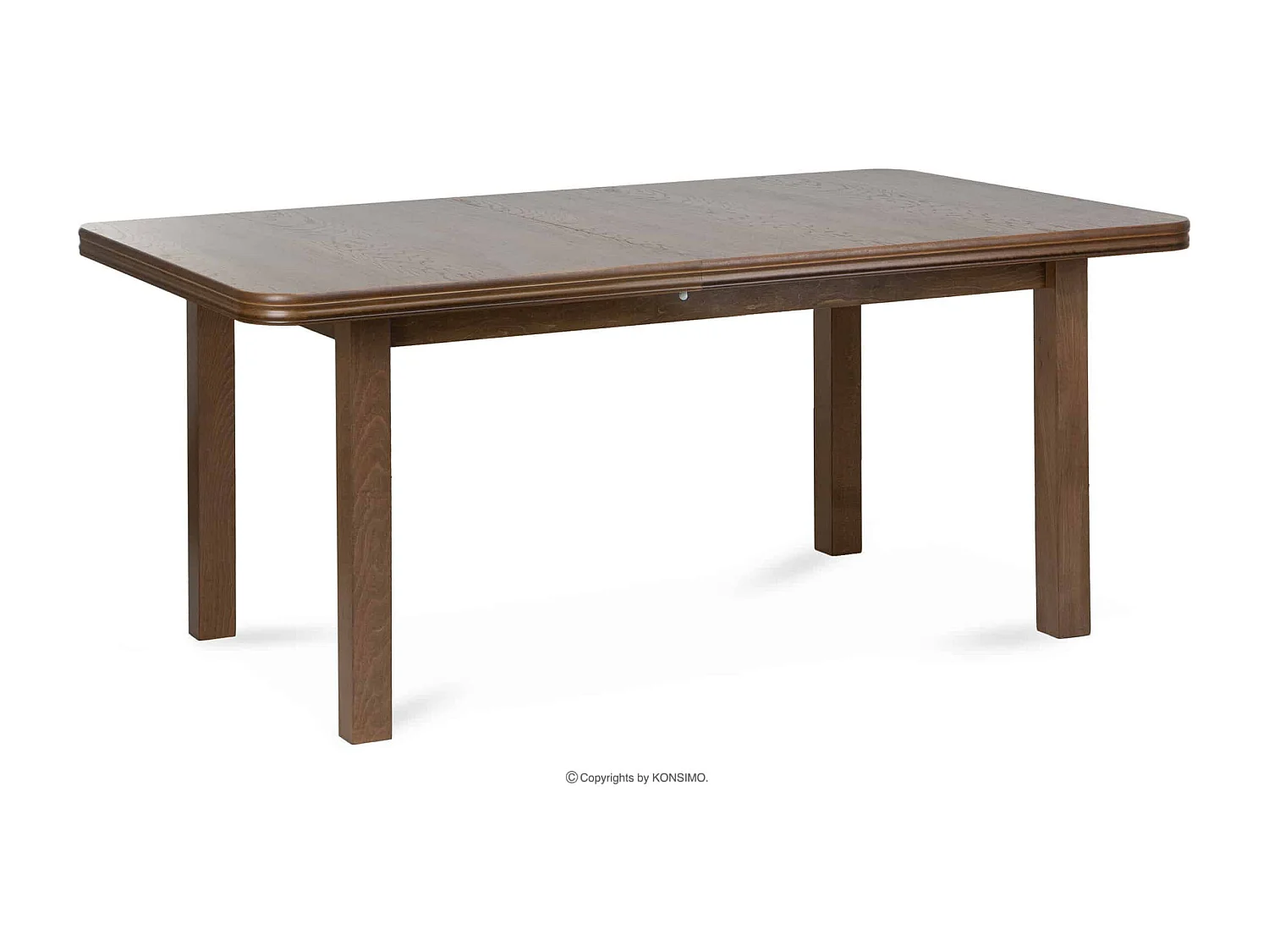 Klappbarer Esstisch  - Dunkelbraun - COSPE