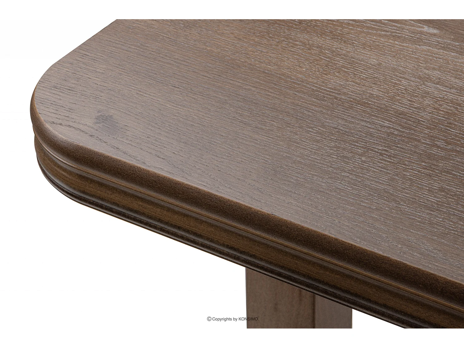 Klappbarer Esstisch  - Dunkelbraun - COSPE