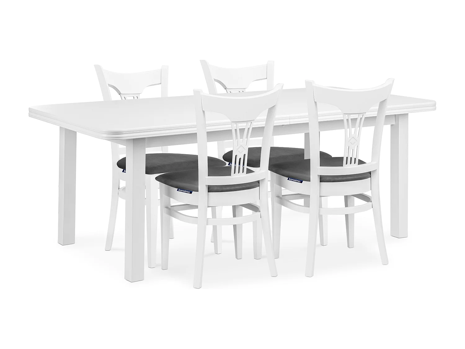 Klappbarer Esstisch  - Weiß - COSPE