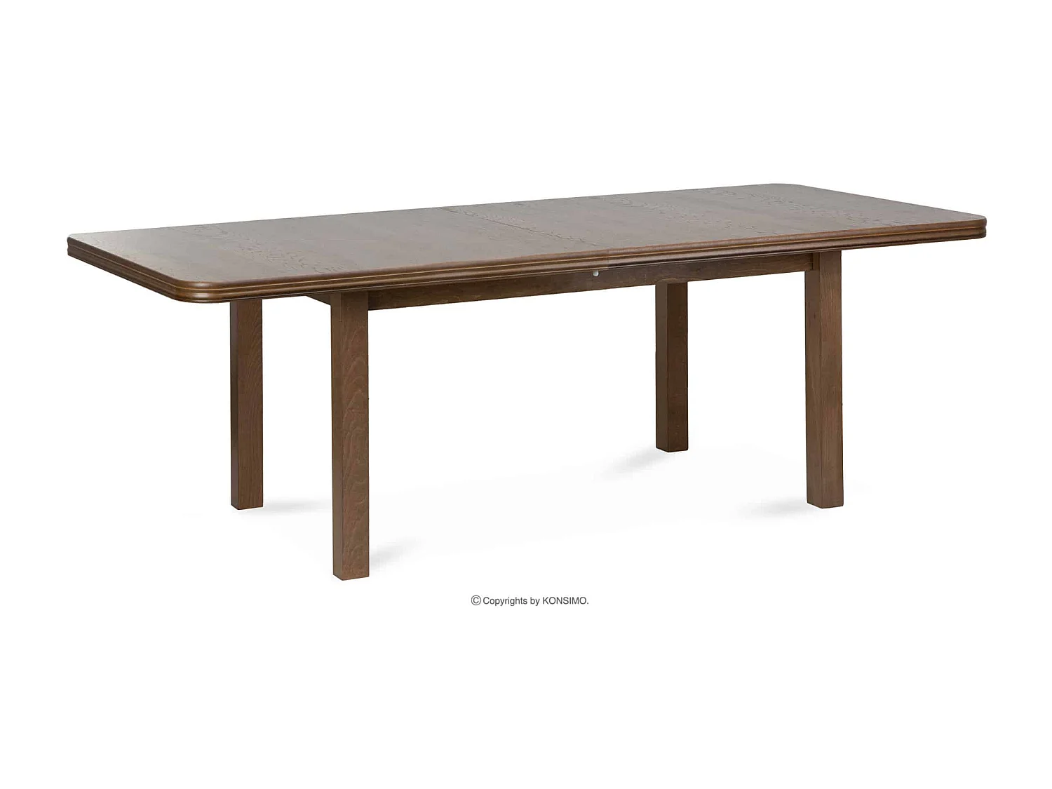 Klappbarer Esstisch  - Dunkelbraun - COSPE