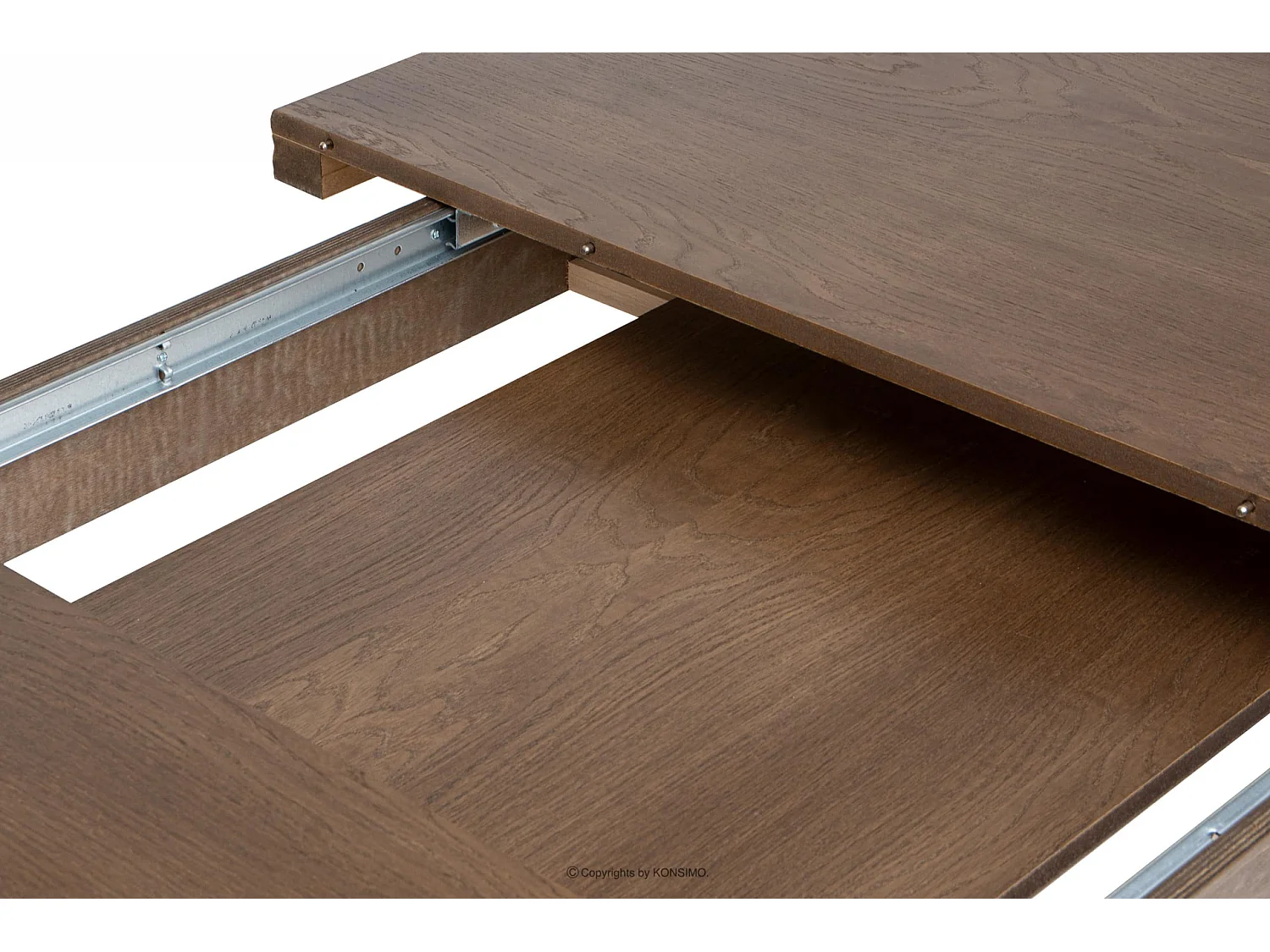 Klappbarer Esstisch  - Dunkelbraun - COSPE