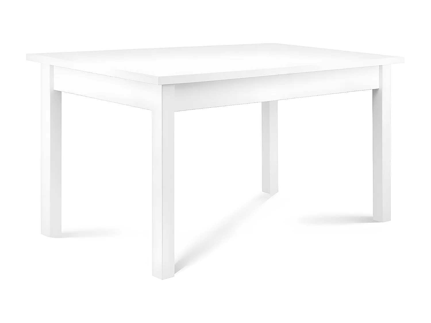 Klappbarer Esstisch  - Ausziehbar - Weiß - CENARE