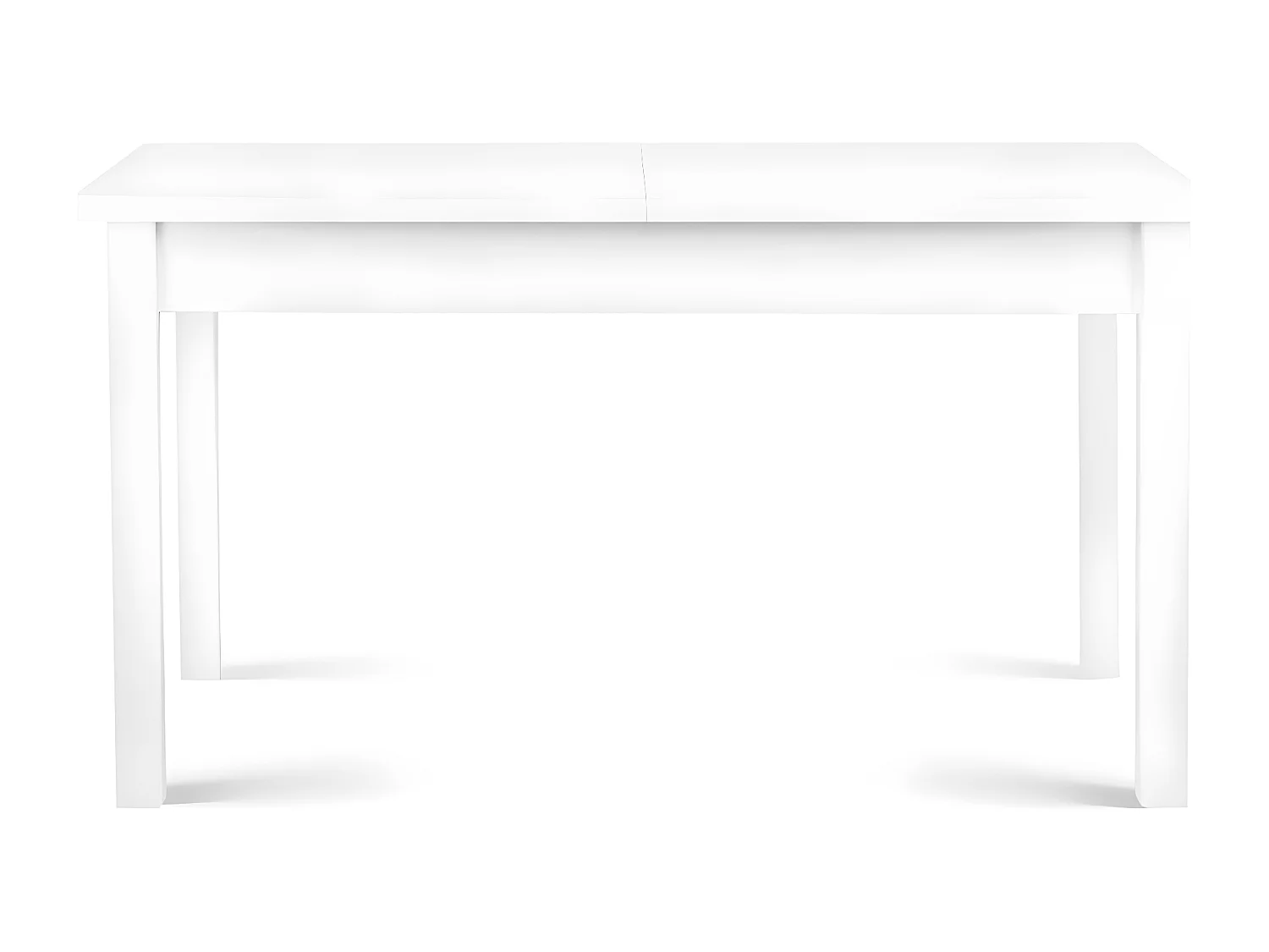 Klappbarer Esstisch  - Ausziehbar - Weiß - CENARE