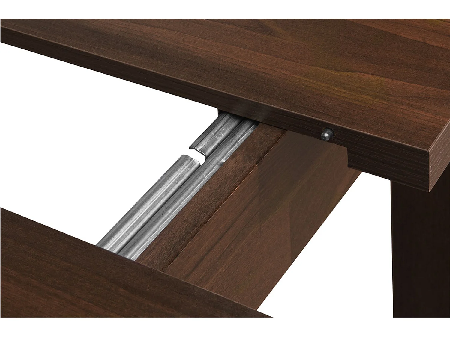 Klappbarer Esstisch  - Ausziehbar - Kastanienbraun - CENARE