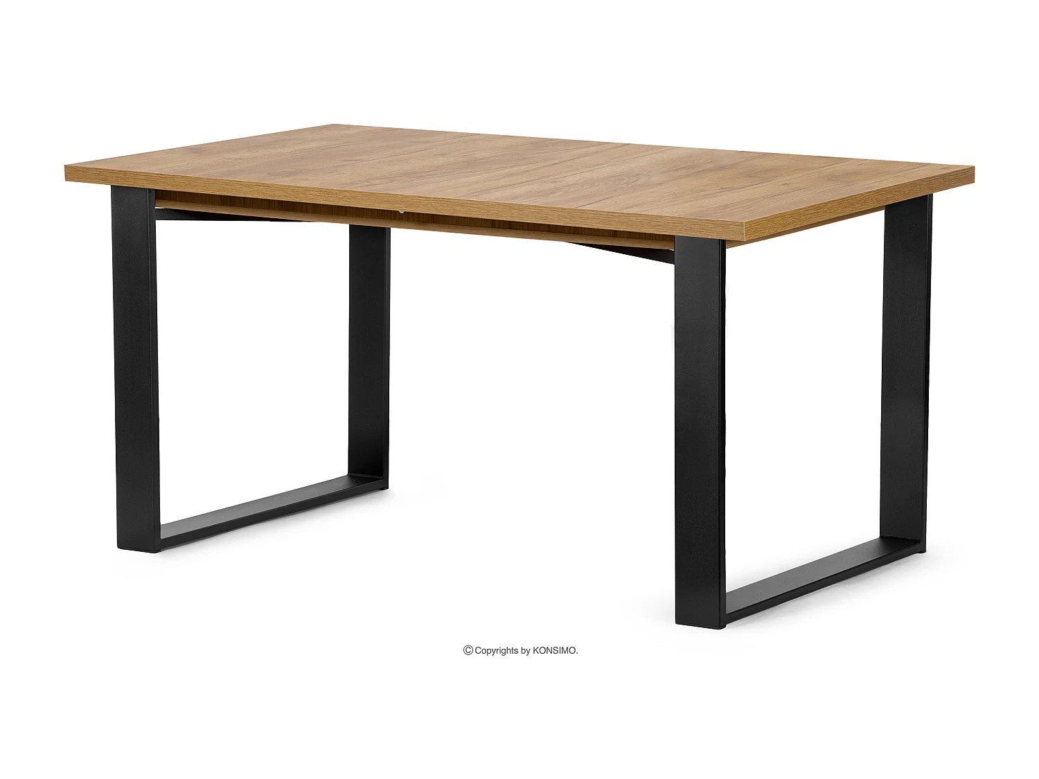 Klappbarer Esstisch  - Braun - CETO