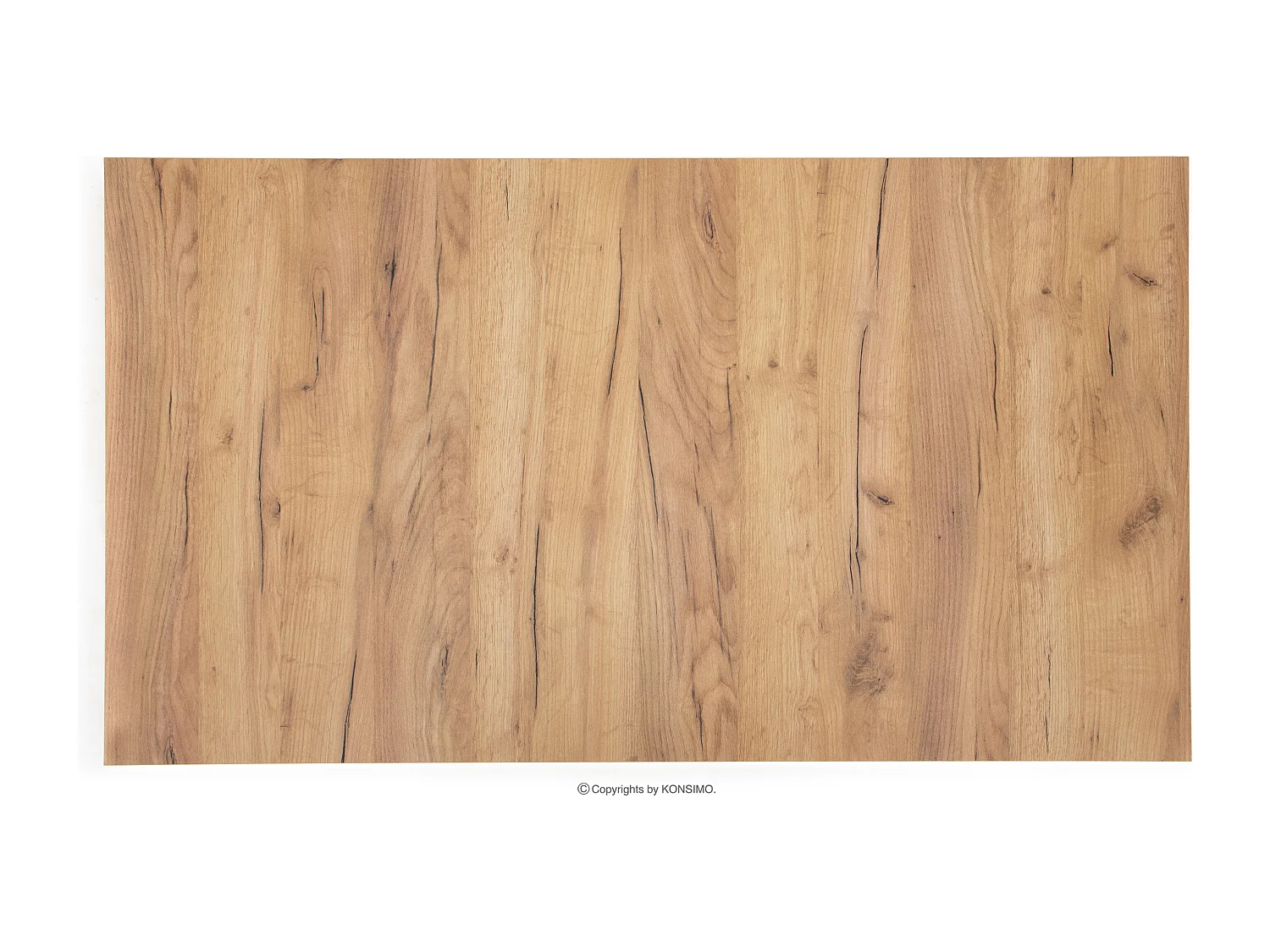 Klappbarer Esstisch  - Braun - CETO