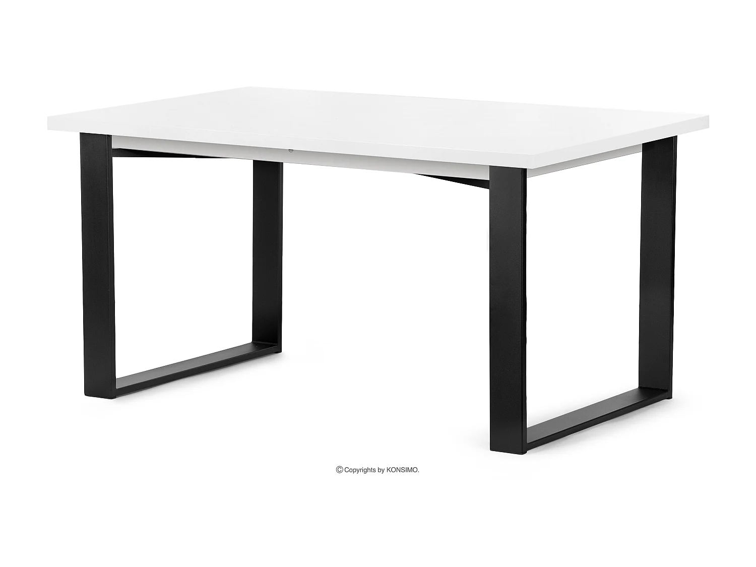 Klappbarer Esstisch  - Weiß - CETO