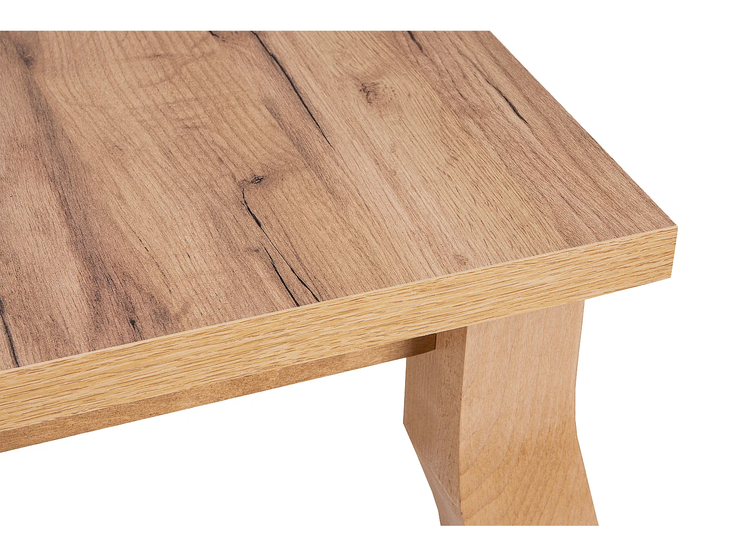 Klappbarer Esstisch  - Eiche hell - CABIO