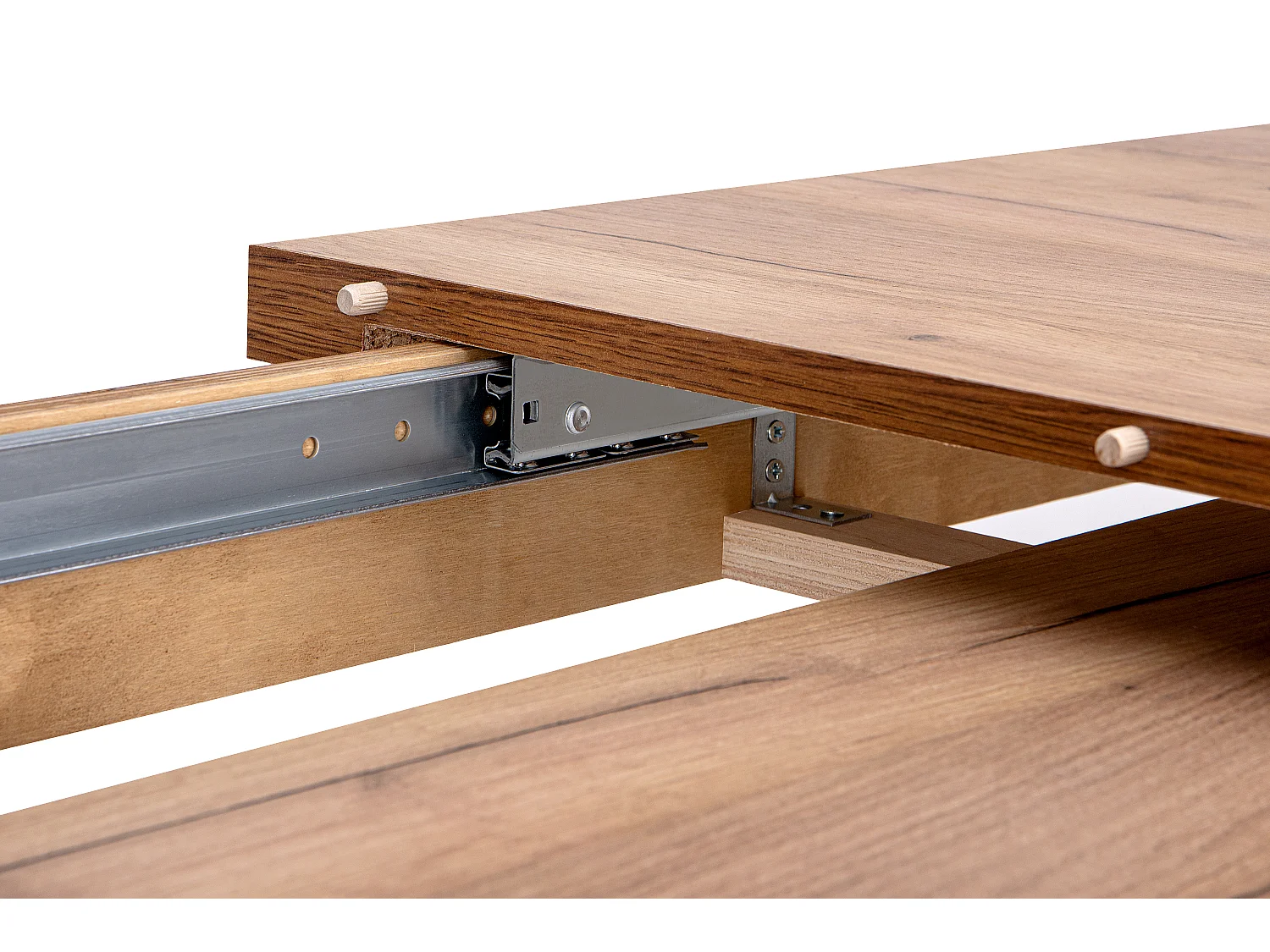 Klappbarer Esstisch  - Eiche hell - CABIO