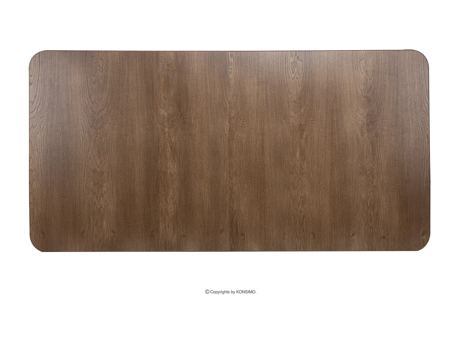 Klappbarer Esstisch  - Dunkelbraun - COSPE