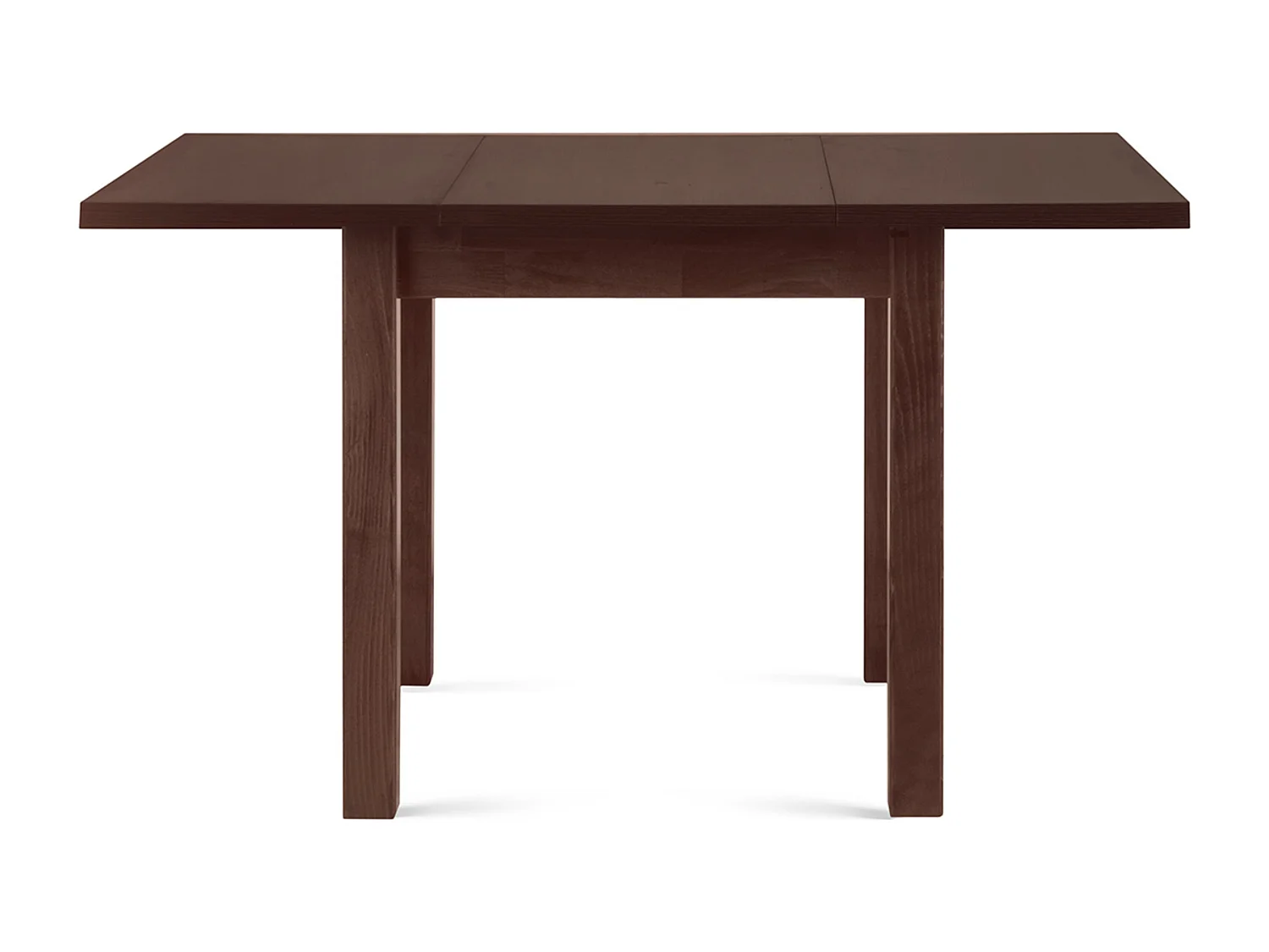 Klappbarer Esstisch  - Ausziehbar - Kastanienbraun - SALUTO