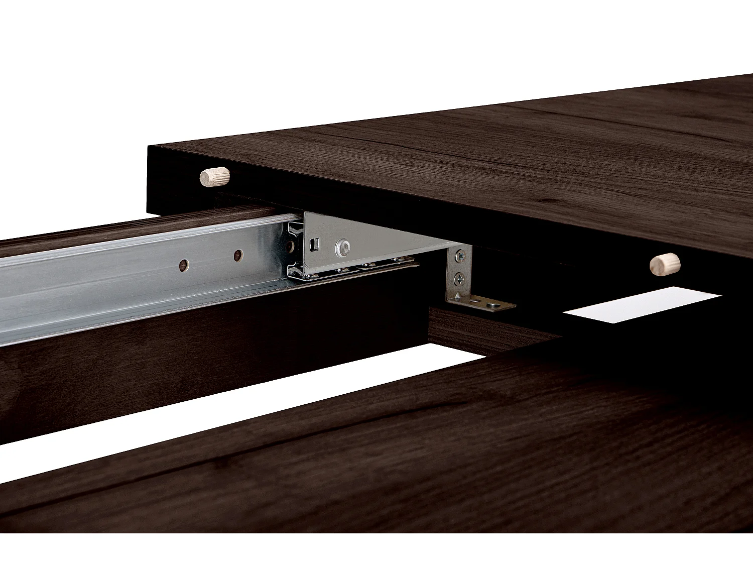 Klappbarer Esstisch  - Wenge Dekor - CABIO