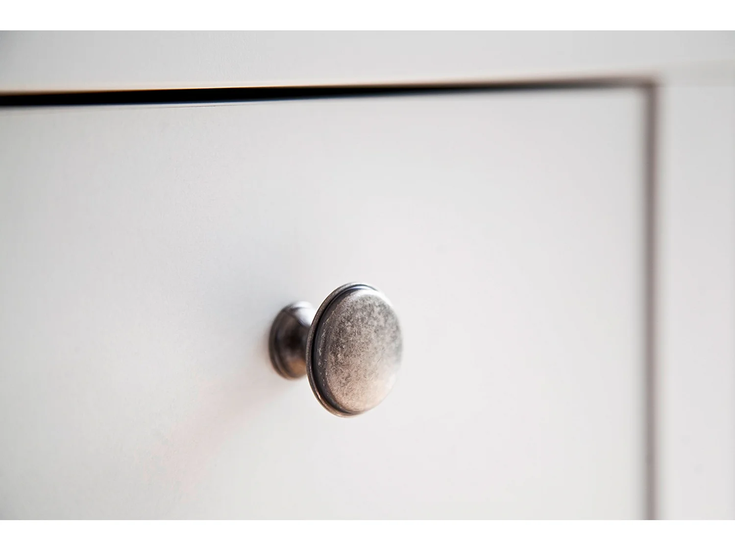 Vitrinenschrank  - Weiß - FARGE