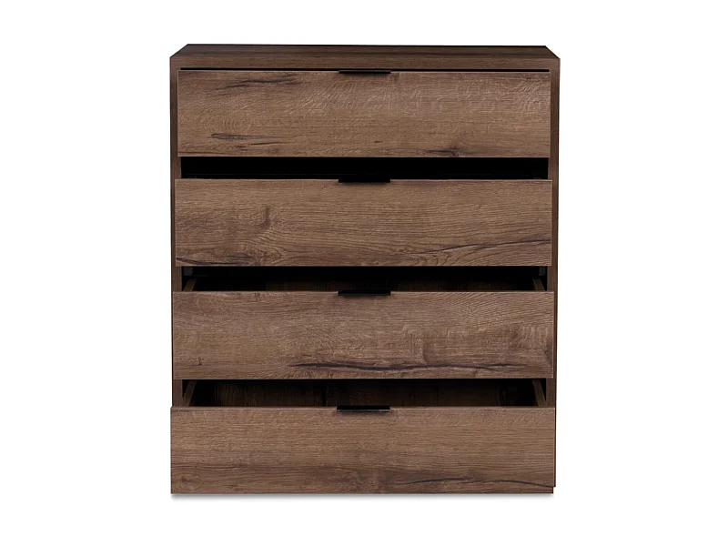 Kommode  - Dunkelbraun - MERO