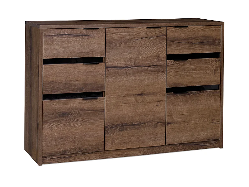 Kommode  - Dunkelbraun - MERO