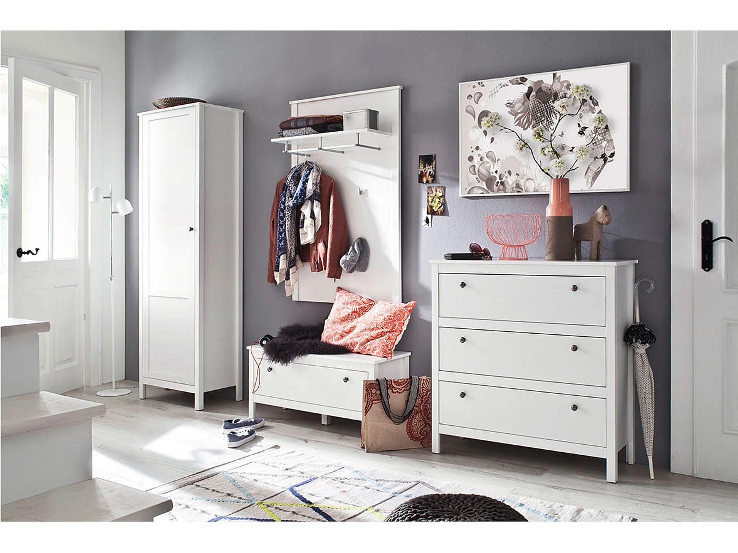 Schreibtisch - Weiß - FARGE