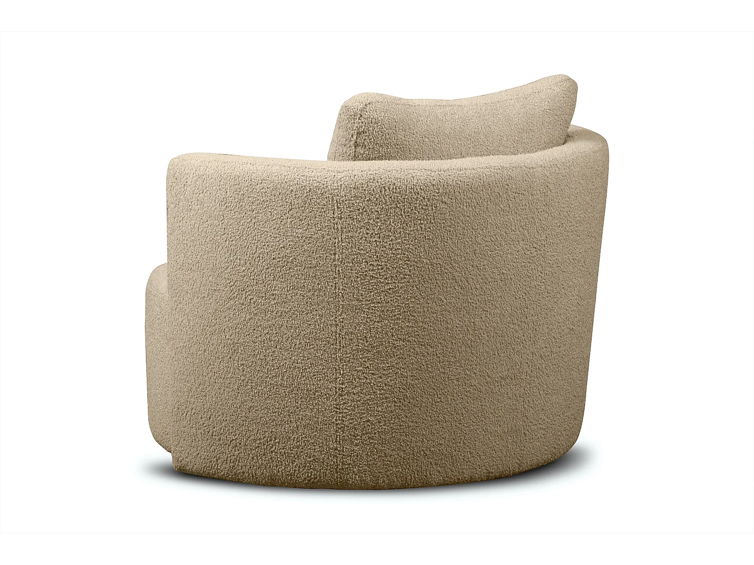 Sessel mit Fußbank - Beige - RAGGI