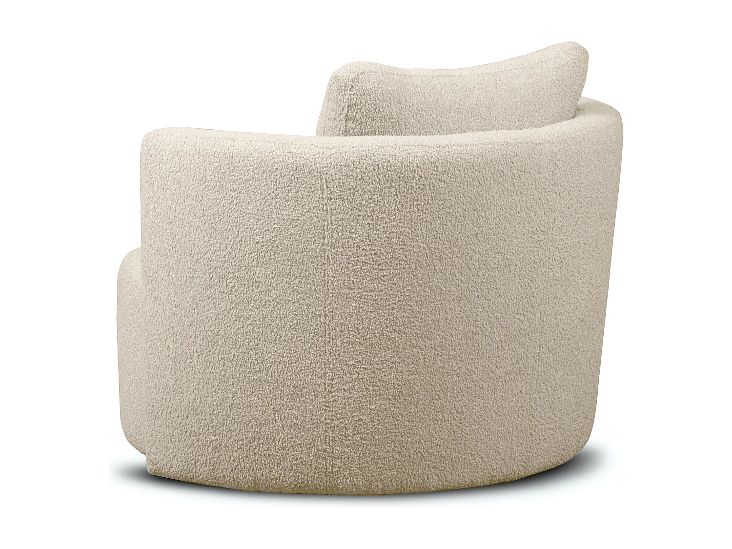 Sessel mit Fußbank - Ecru - RAGGI