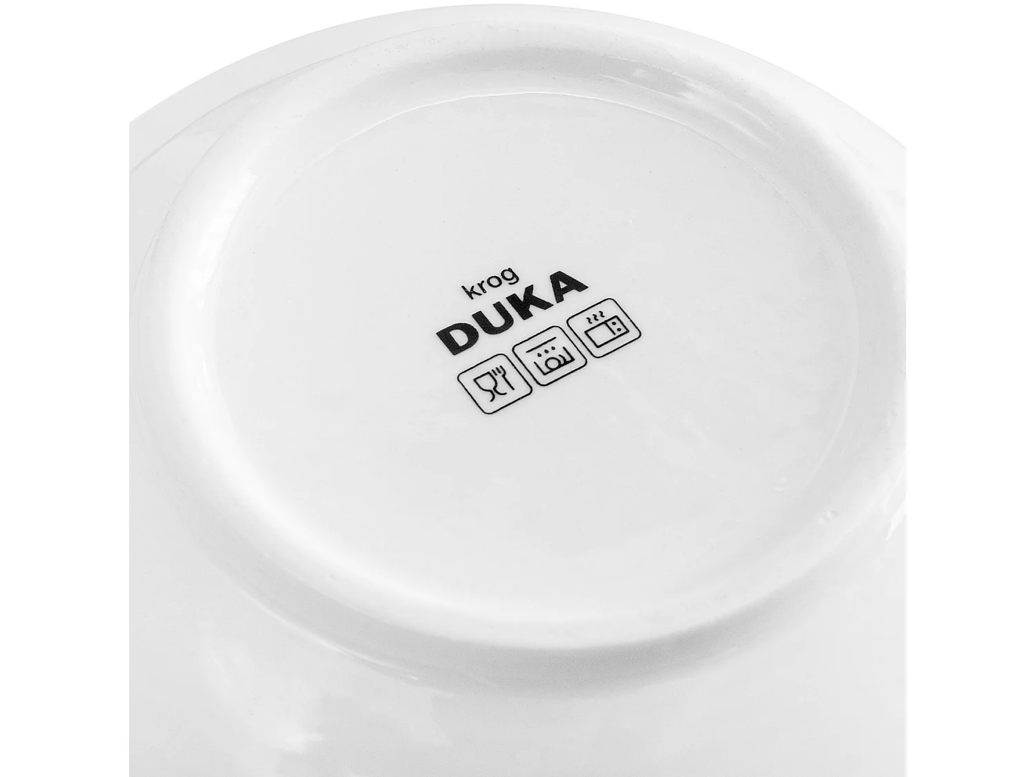 Schale (6er-Set) - weiß/marineblau - KROG