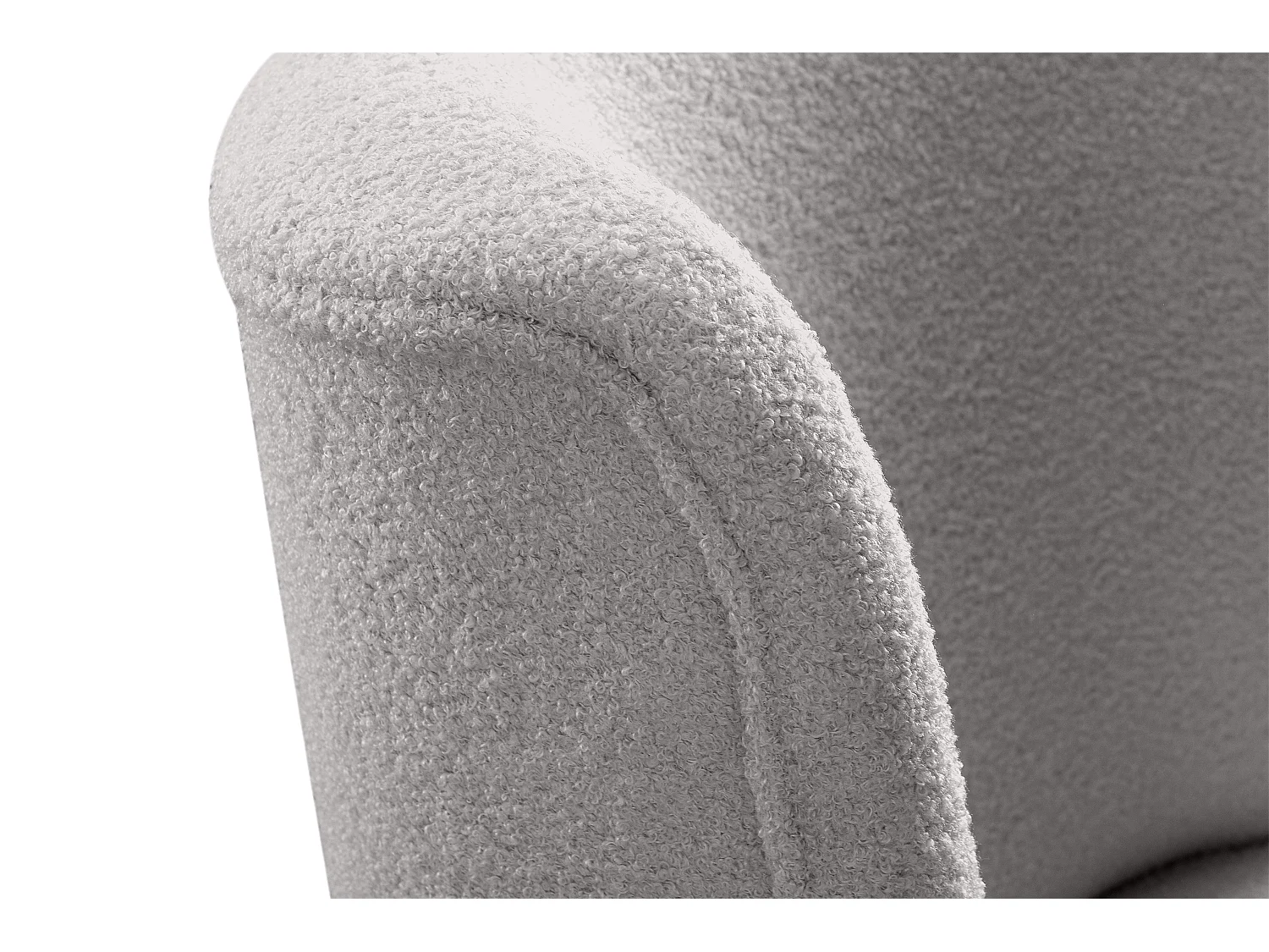 Einzelsessel - Hellgrau/Eiche Dekor - APPA