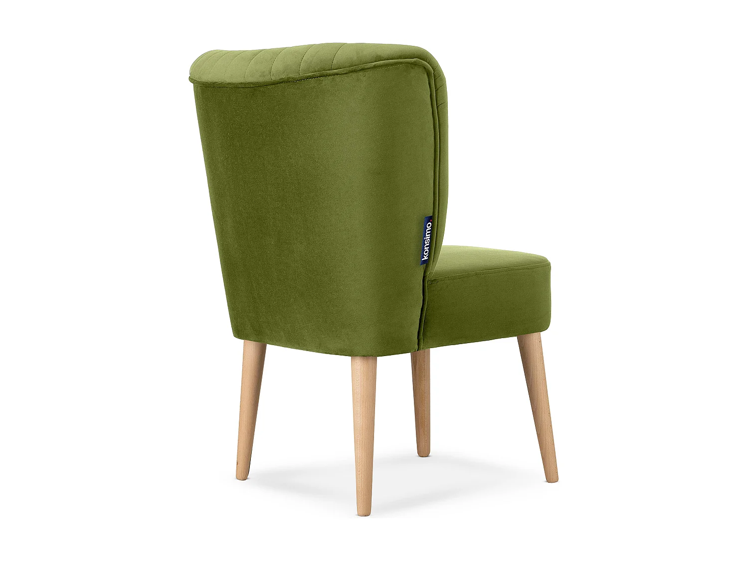 Einzelsessel - Olive/Buche Dekor - DUCO