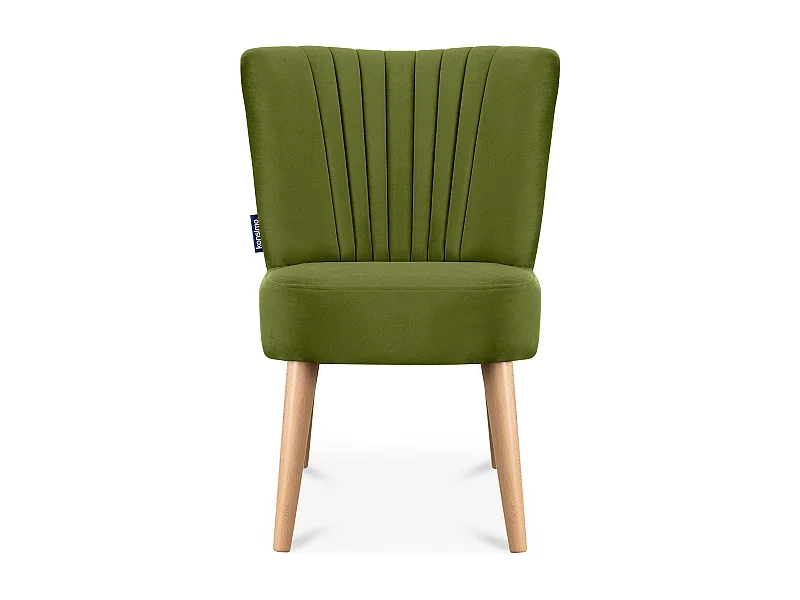 Einzelsessel - Olive/Buche Dekor - DUCO