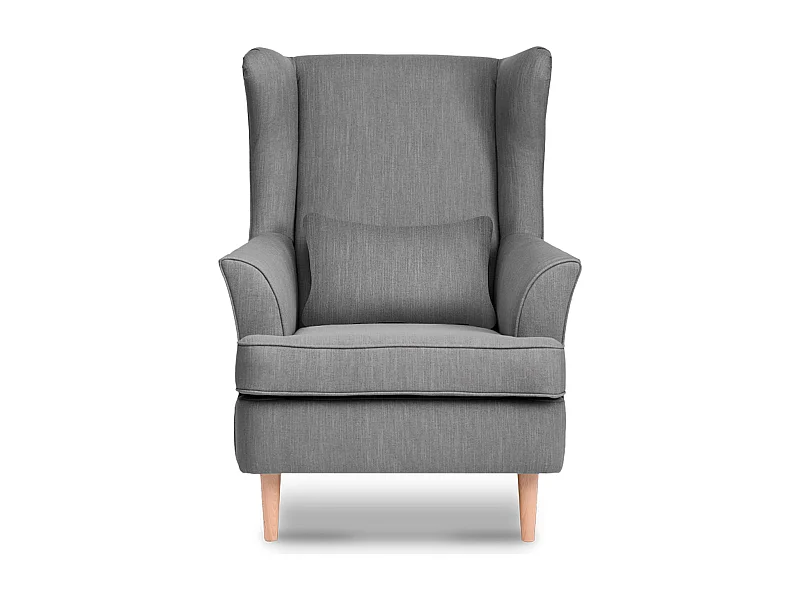 Ohrensessel - Grau/Dunkelgrau - STRALIS