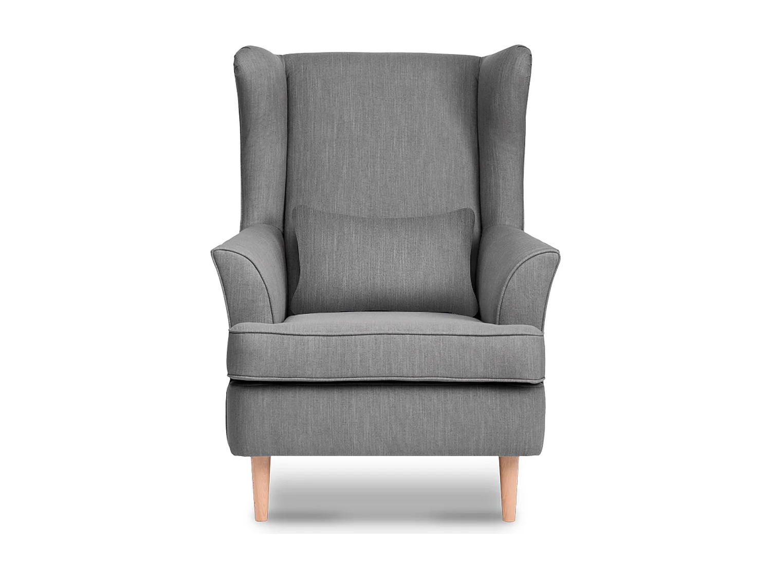 Ohrensessel - Grau/Dunkelgrau - STRALIS