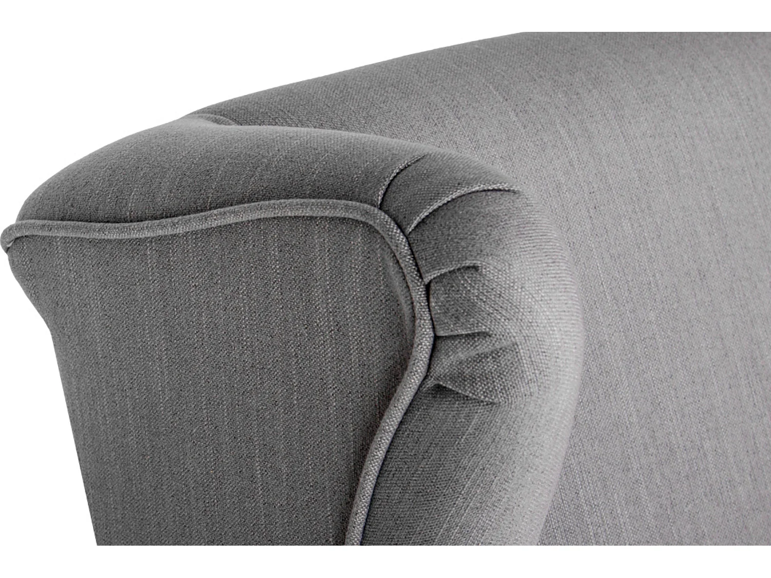 Ohrensessel - Grau/Dunkelgrau - STRALIS