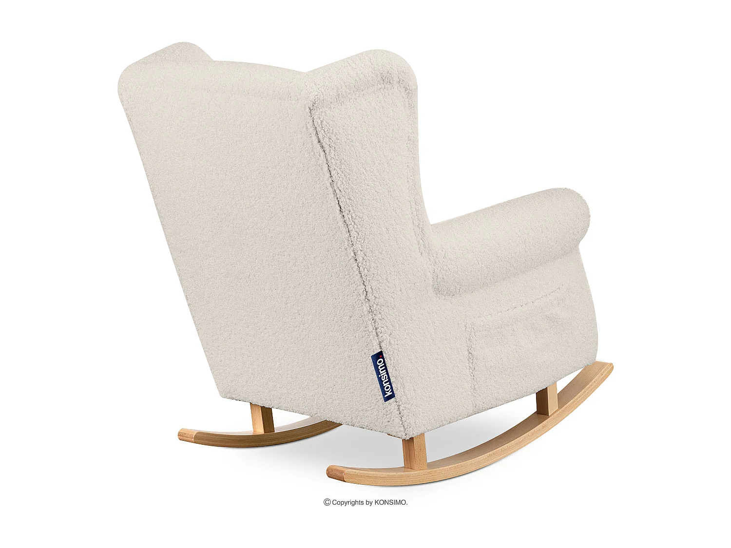 Schaukelsessel - Creme - TULES