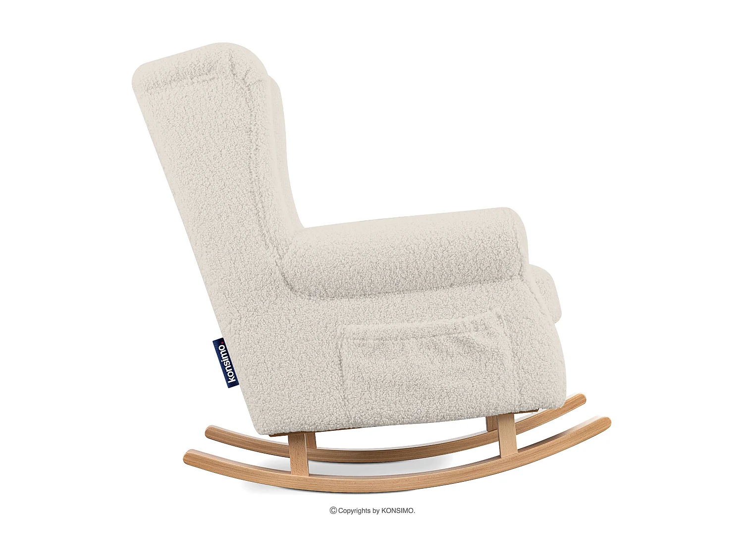 Schaukelsessel - Creme - TULES