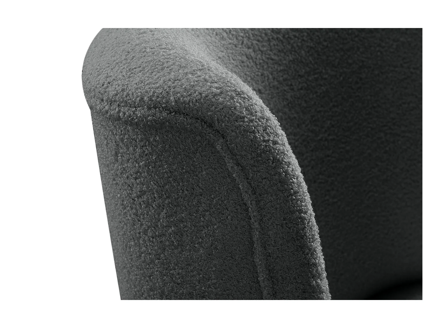 Einzelsessel - Dunkelgrau/Eiche Dekor - APPA