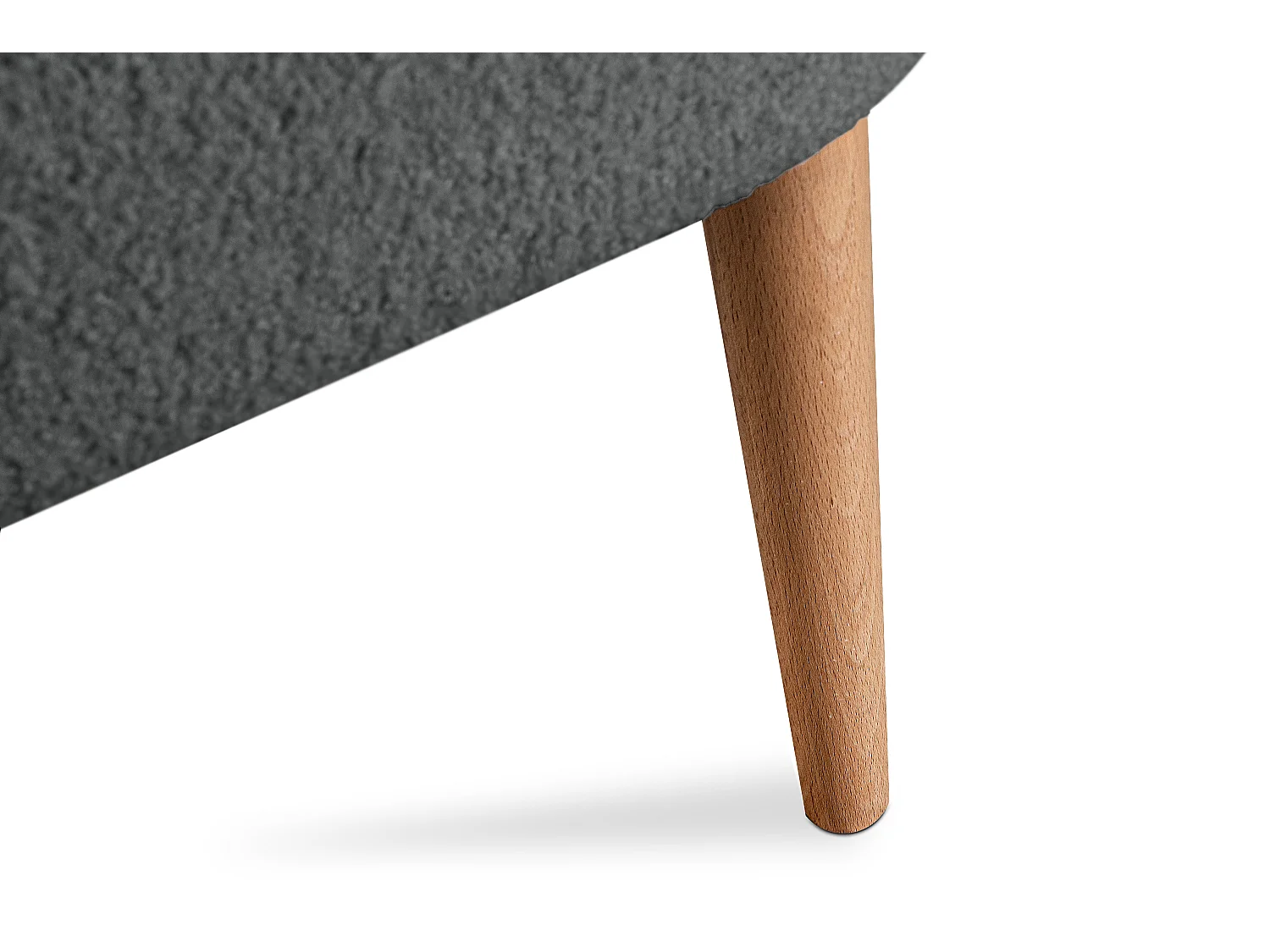 Einzelsessel - Dunkelgrau/Eiche Dekor - APPA