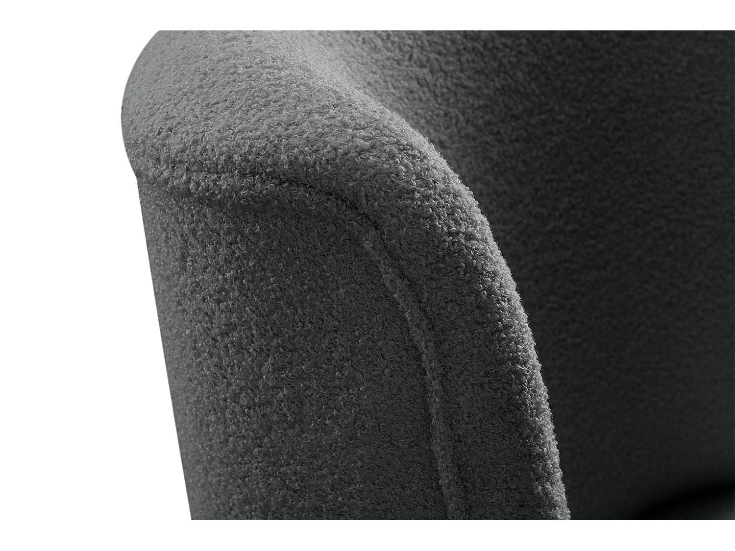 Einzelsessel - Dunkelgrau/Eiche Dekor - APPA