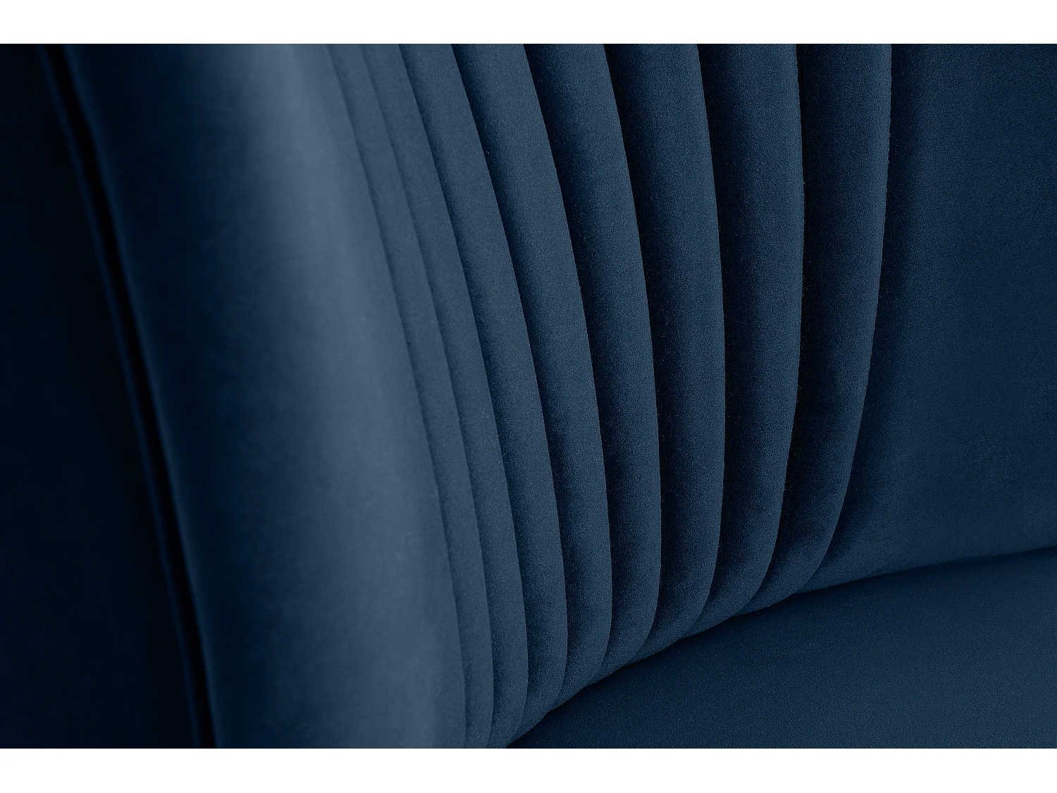 Einzelsessel - Marineblau/Buche Dekor - DUCO