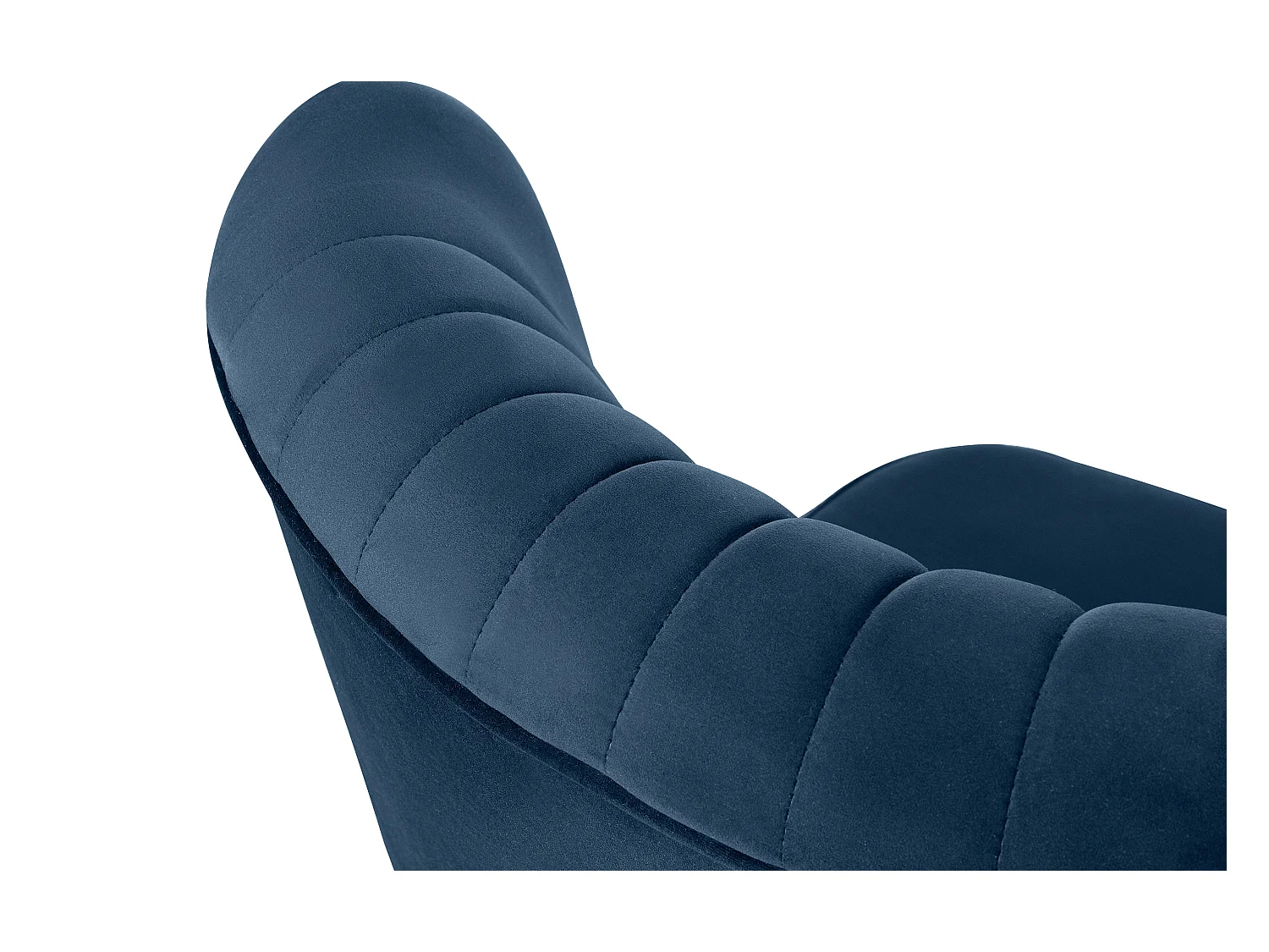 Einzelsessel - Marineblau/Eiche Dekor - DUCO