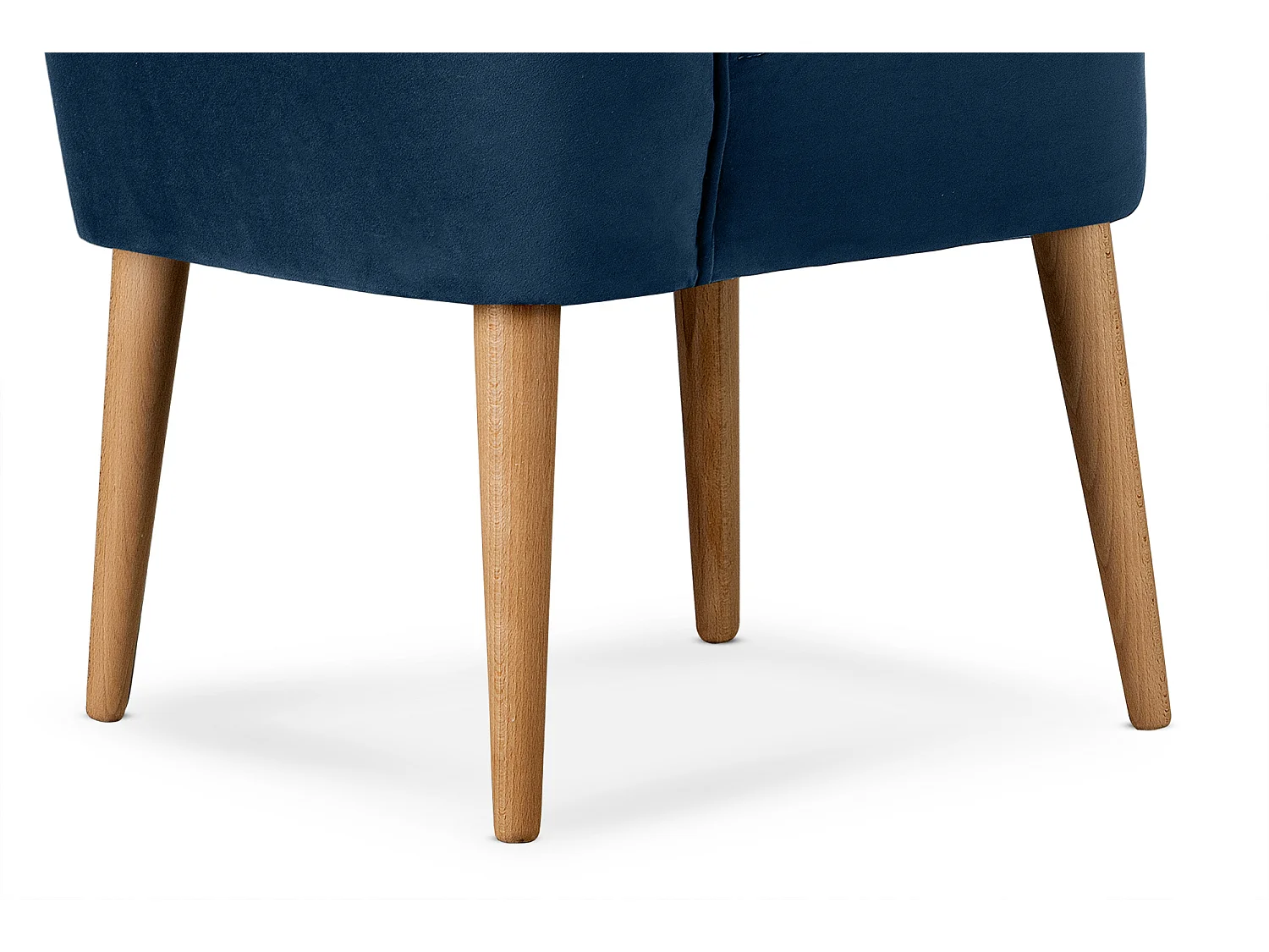 Einzelsessel - Marineblau/Eiche Dekor - DUCO