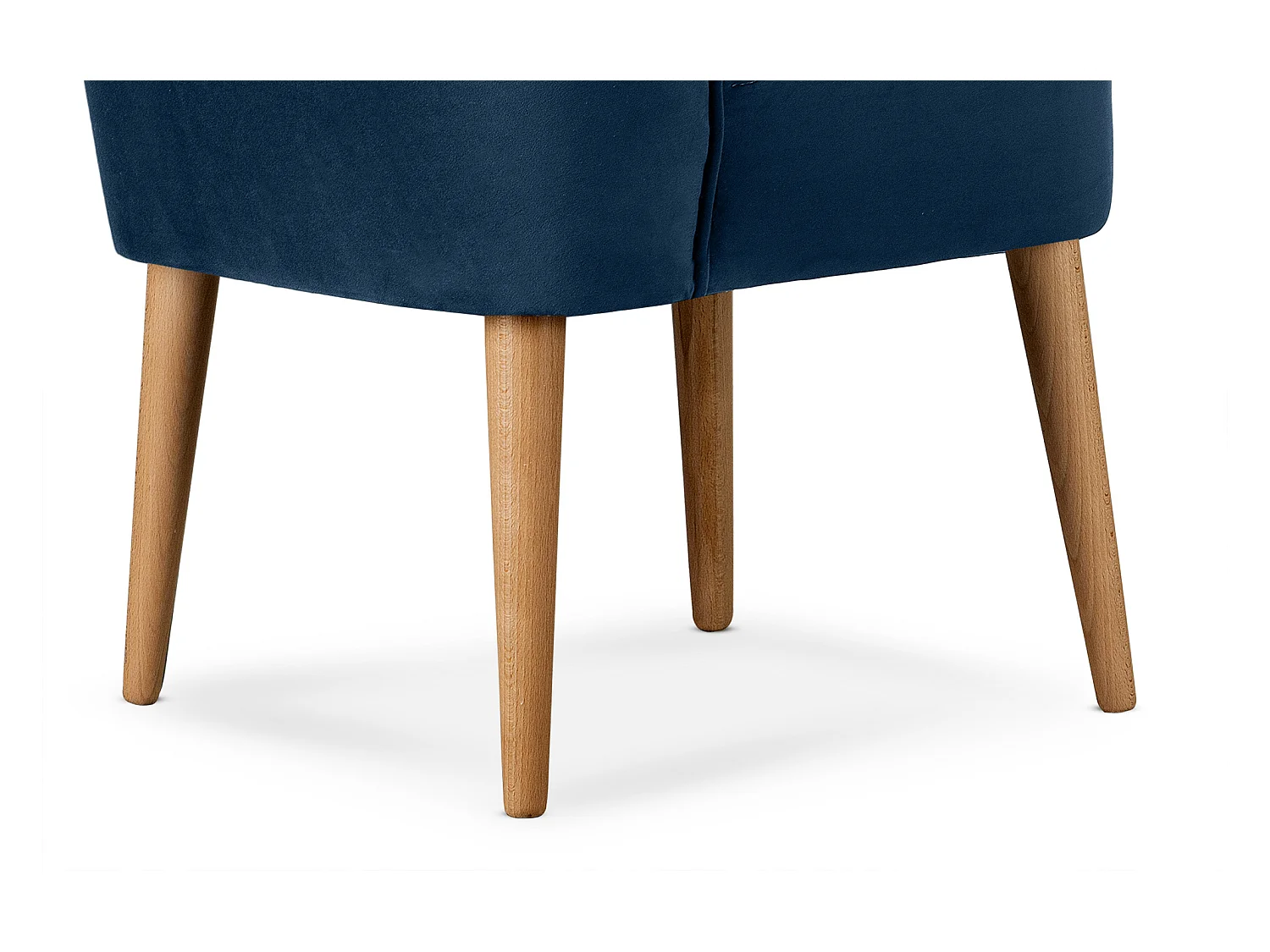 Einzelsessel - Marineblau/Eiche Dekor - DUCO