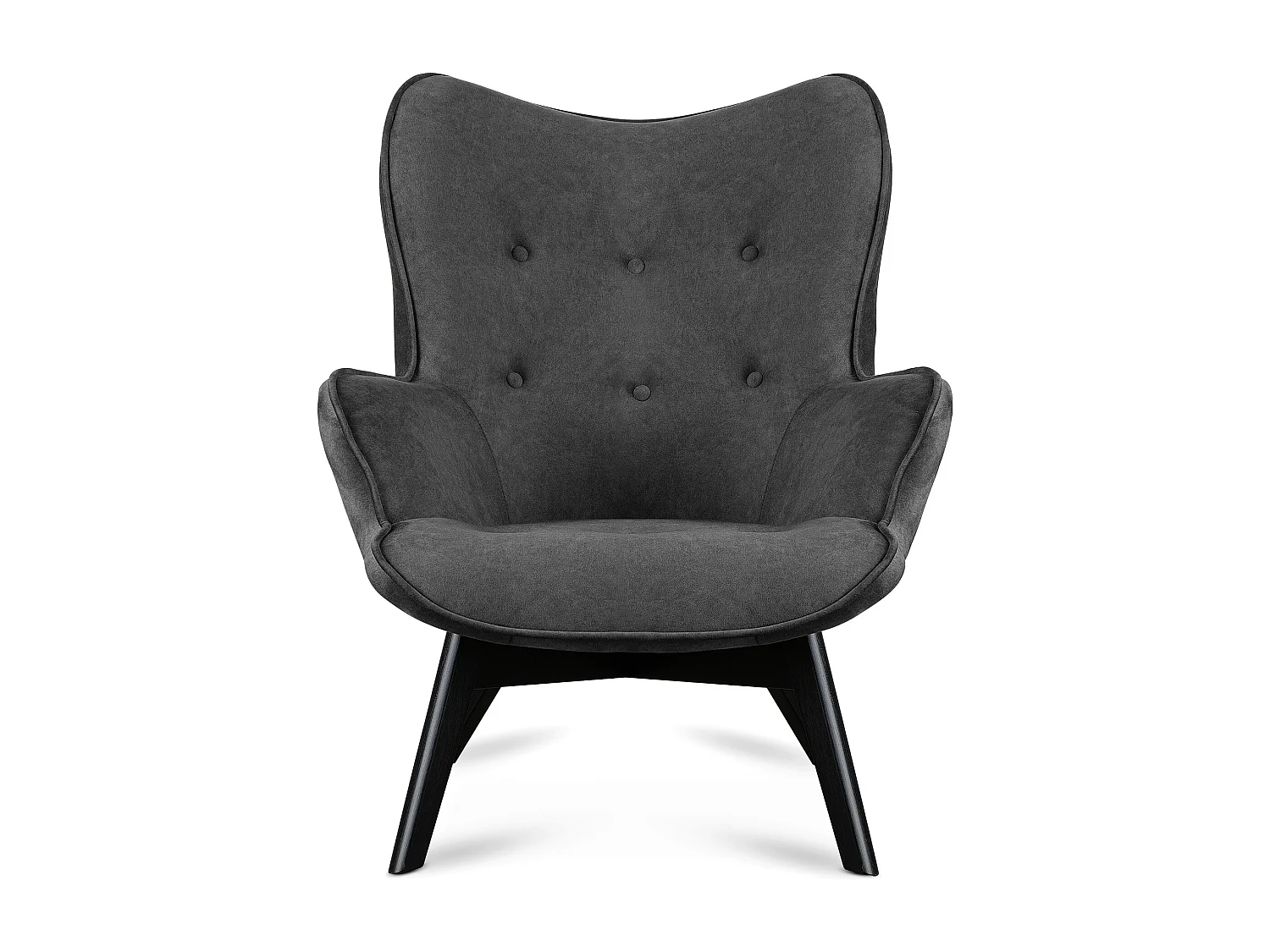 Einzelsessel - Dunkelgrau - GLORI