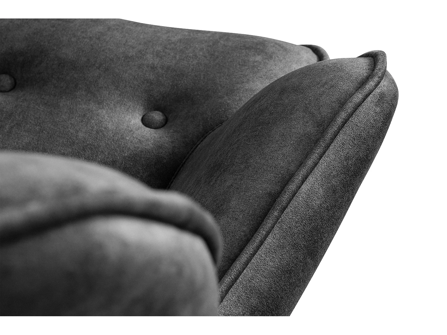 Einzelsessel - Dunkelgrau - GLORI