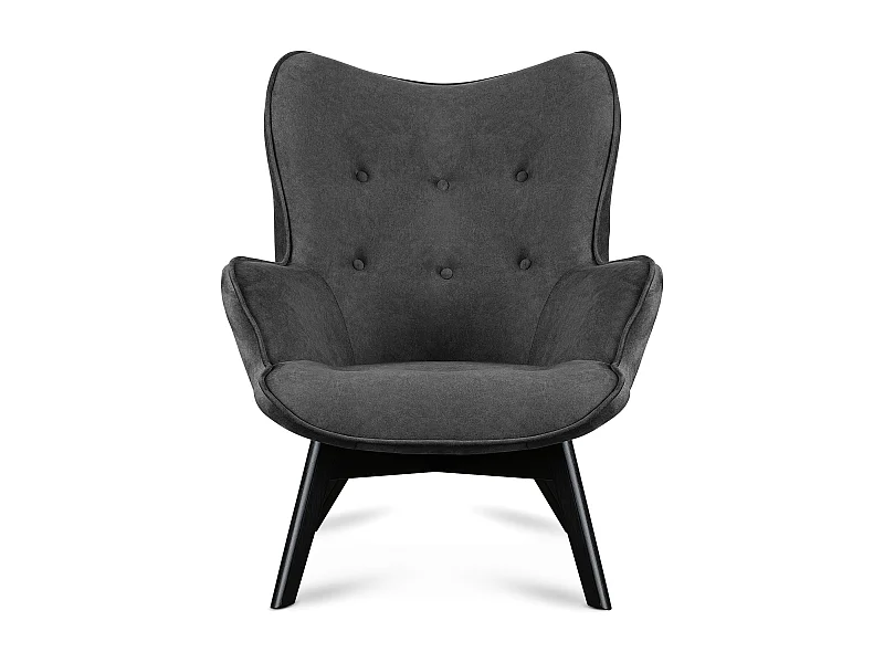 Einzelsessel - Dunkelgrau - GLORI