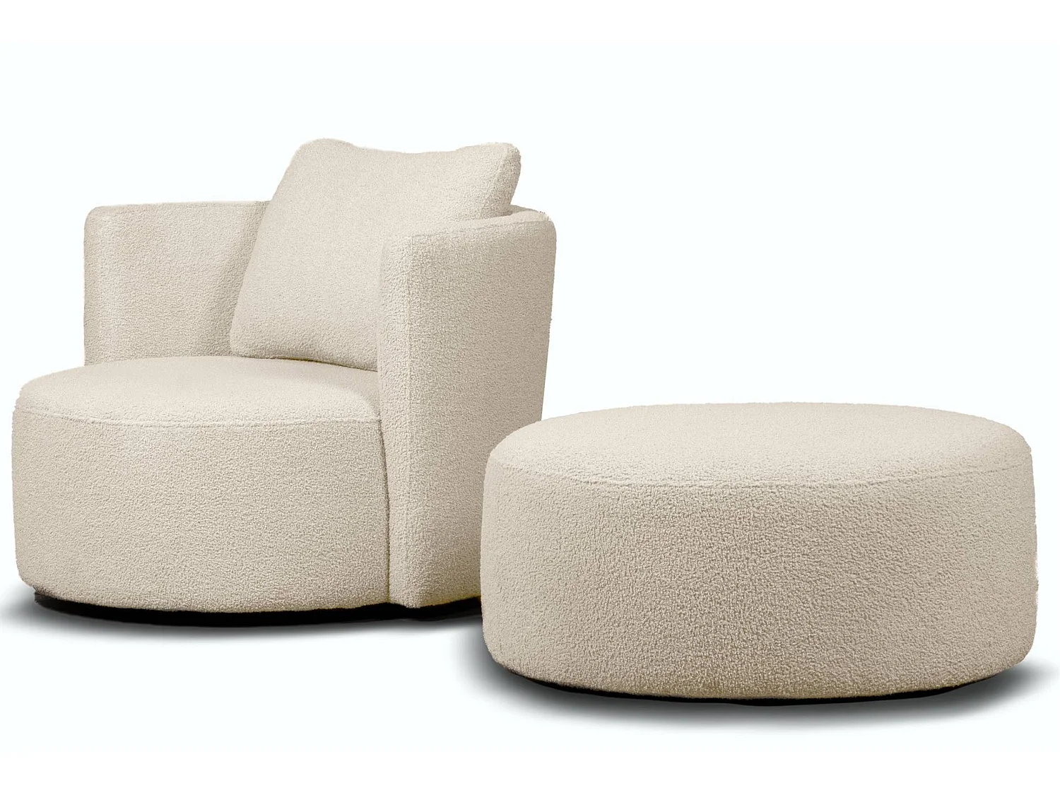 Drehsessel - Ecru - RAGGI