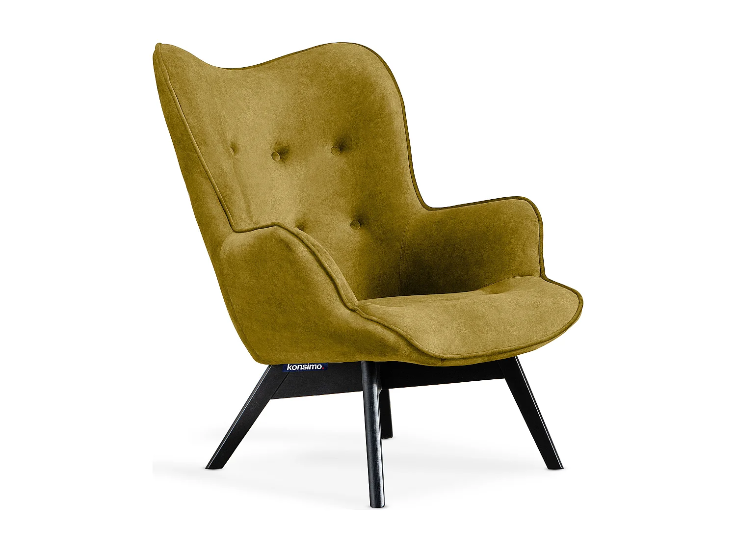 Einzelsessel - Gelb - GLORI