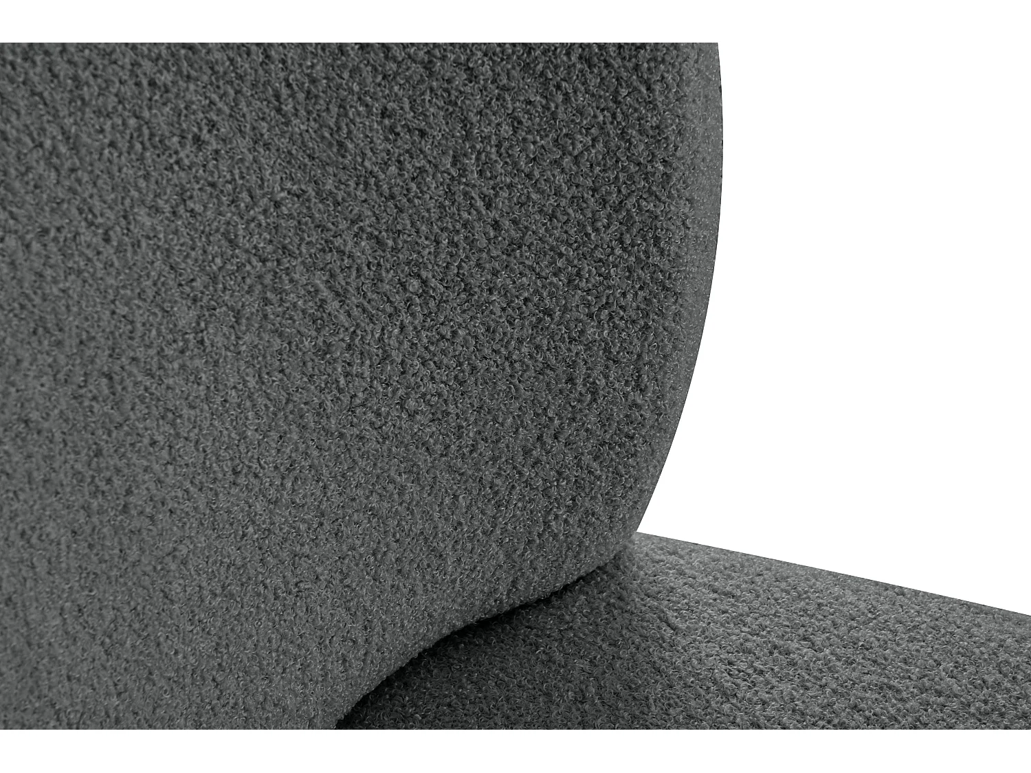 Einzelsessel - Dunkelgrau/Buche Dekor - APPA